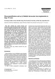 Báo cáo khoa học: " Phacoemulsification and acryl foldable intraocular lens implantation in dogs: 32 cases"