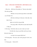 Giáo án Công Dân lớp 10: Bài12 CÔNG DÂN VỚI TÌNH YÊU_ HÔN NHÂN & GIA ĐÌNH (TT )