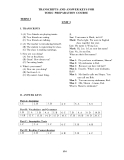 TRANSCRIPTS AND ANSWER KEYS FOR TOEIC PREPARATION COURSE TERM 1 UNIT 1