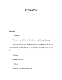 CƠ NĂNG 