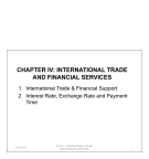The International Trade 