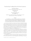 Báo cáo toán học: "Constructing 5-conﬁgurations with chiral symmetry"