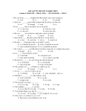 BÀI TẬP ÔN THI TỐT NGHIỆP THPT Lesson 5: SO/SUCH …THAT; TOO … TO; ENOUGH … THAT 