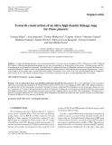 Báo cáo khoa học: "Towards construction of an ultra high density linkage map for Pinus pinaster"