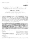 Báo cáo khoa học: "Daily and seasonal variation of stem radius in oak"