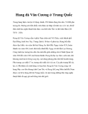Hang đá Vân Cương ở Trung Quốc