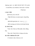 Hình học lớp 9 - §1. MỘT SỐ HỆ THỨC VỀ CẠNH VÀ ĐƯỜNG CAO TRONG TAM GIÁC VUÔNG (Tiếp theo)