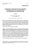 Báo cáo khoa học: "Comparison  of flexural and shear properties of southern pine LVL and lumber from young plantation and natural stands*"