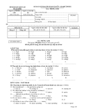 ĐỀ THI TUYỂN SINH LỚP 10 THPT CHUYÊN - NĂM HỌC 2010-2011  