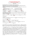 ĐỀ THI TUYỂN SINH ĐẠI HỌC NĂM 2011 MÔN THI: ANH VĂN - Mã đề thi 712