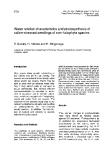 Báo cáo lâm nghiệp: "Water relation characteristics and photosynthesis of saline-stressed seedlings of non-halophyte species"