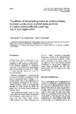 Báo cáo lâm nghiệp: "The effects of transplanting stress on photosynthesis, stomatal conductance and leaf water potential in Cedrus atlantica Manetti seedlings: role of root regeneration"