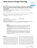 Báo cáo khoa học: "Pulmonary echinococcosis mimicking multipl lung metastasis of breast cancer: The role of fluoro-deoxy-glucose positron emission tomography"