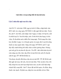 Liệt chân và loạn nhịp thất do hạ kali máu