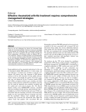 Báo cáo y học: "Effective rheumatoid arthritis treatment requires comprehensive management strategies"