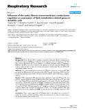 Báo cáo y học: "Influence of the cystic fibrosis transmembrane conductance regulator on expression of lipid metabolism-related genes in dendritic cells"