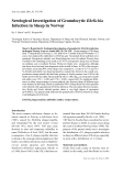 Báo cáo khoa học: " Serological Investigation of Granulocytic Ehrlichia Infection in Sheep in Norway"