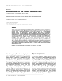 Báo cáo y học: " Noradrenaline and the kidney: friends or foes"