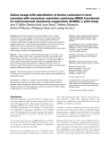Báo cáo y học: "Saline lavage with substitution of bovine surfactant in term neonates with meconium aspiration syndrome (MAS) transferred for extracorporeal membrane oxygenation (ECMO): a pilot study"