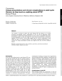 Báo cáo y học: "Unique presentations and chronic complications in adult cystic fibrosis: do they teach us anything about CFTR?"