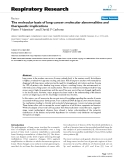 Báo cáo y học: "The molecular basis of lung cancer: molecular abnormalities and therapeutic implications"