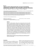 Báo cáo khoa học: "Clinical review: Reappraising the concept of immediate defibrillatory attempts for out-of-hospital ventricular fibrillation"
