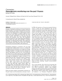 Báo cáo khoa học: "A Hemodynamic monitoring over the past 10 years"