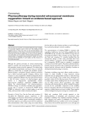 Báo cáo khoa học: "Pharmacotherapy during neonatal extracorporeal membrane oxygenation: toward an evidence-based approach"