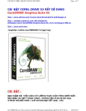 CÀI ĐẶT COREL DRAW X3 RẤT DỄ DÀNG