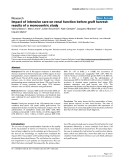 Báo cáo y học: "Impact of intensive care on renal function before graft harvest: results of a monocentric study"
