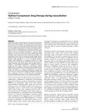 Báo cáo y học: "Optimal vasopressor drug therapy during resuscitation"