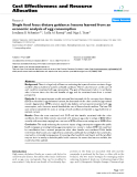 Báo cáo y học: "Single food focus dietary guidance: lessons learned from an economic analysis of egg consumption"