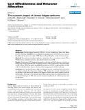 Báo cáo y học: "The economic impact of chronic fatigue syndrom"