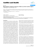 Báo cáo y học: "Responding to infectious diseases in Burma and her border regions"