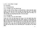 BÀI GIẢNG LẮP ĐẶT NỘI THẤT TÀU THUỶ & CÔNG TRÌNH BIỂN - PHẦN 4