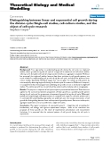Báo cáo y học: " Distinguishing between linear and exponential cell growth during the division cycle: Single-cell studies, cell-culture studies, and the object of cell-cycle research"