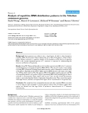 Báo cáo y học: " Analysis of repetitive DNA distribution patterns in the Tribolium castaneum genome"