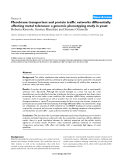 Báo cáo y học: "Membrane transporters and protein traffic networks differentially affecting metal tolerance: a genomic phenotyping study in yeas"