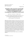 Báo cáo sinh học: " Estimation of the proportion of genetically unbalanced spermatozoa in the semen of boars carrying "