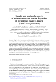 Báo cáo sinh học: "Genetic and metabolic aspects of androstenone and skatole deposition in pig adipose tissue: A review (Open Access publication)"
