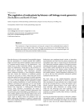 Báo cáo y học: "The regulation of endocytosis by kinases: cell biology meets genomic"