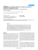 Báo cáo y học: " EpiGRAPH: user-friendly software for statistical analysis and prediction of (epi)genomic data"