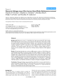 Báo cáo y học: "Genomic linkage map of the human blood fluke Schistosoma mansoni"