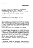 Báo cáo sinh học: "Selection of allozyme genotypes of two species of marine gastropods (genus Littorina) in experiments of environmental stress by nonionic detergent and crude oil-surfactant mixtures"