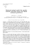 Báo cáo sinh học: " Reduced animal model for marker assisted selection using best linear unbiased prediction"
