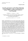 Báo cáo sinh học: "Genetic parameters of feeding behaviour and performance traits in group-housed Large White and French Landrace"