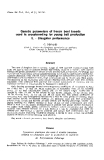 báo cáo khoa học: "Genetic parameters of french beef breeds used in crossbreeding for young bull production II. - Slaughter performance"