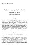 báo cáo khoa học: "Genetic parameters for first lactation dairy traits in Friesian, Montbéliarde and Normande breeds"