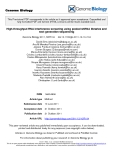 Báo cáo y học: "High-throughput RNA interference screening using pooled shRNA libraries and next generation sequencing"