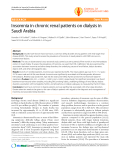 Báo cáo y học: "nsomnia in chronic renal patients on dialysis in Saudi Arabia"